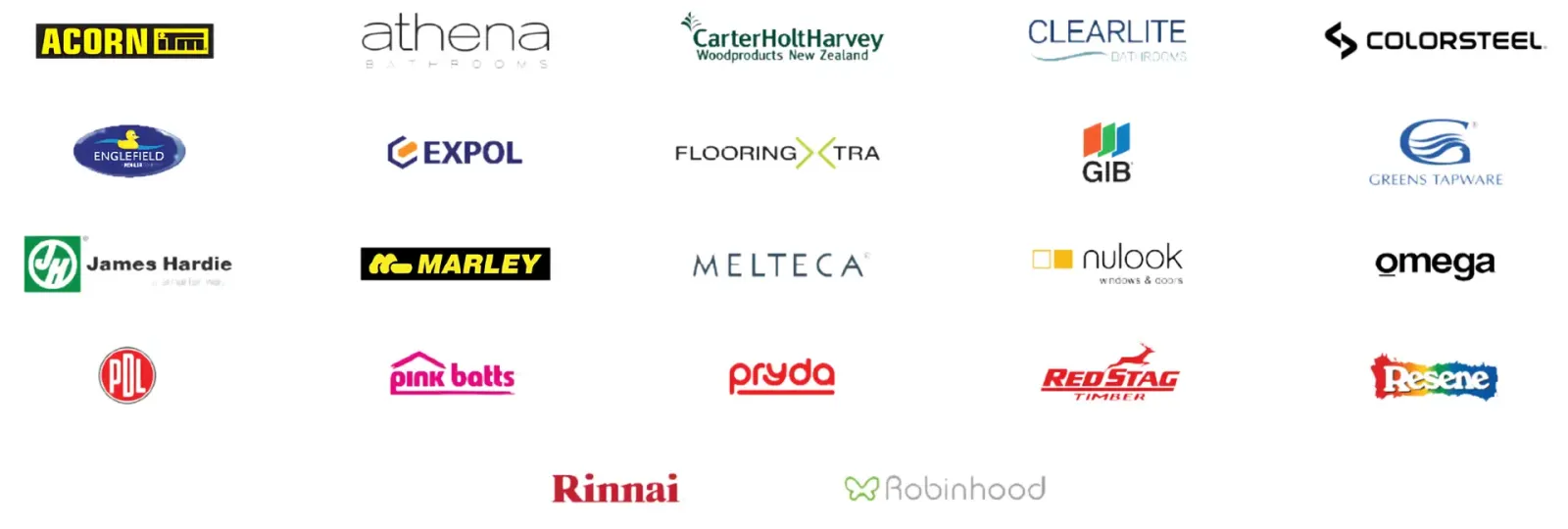 Our trusted building and construction partners